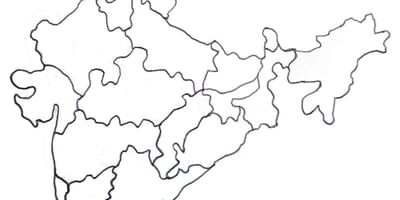 Indie mapa kreslení obrázků
